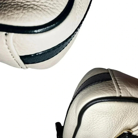 Kate Spade Vintage Embossed Signature Stud Long Adjustable Crossbody Strap-Cream - Picture 10 of 15